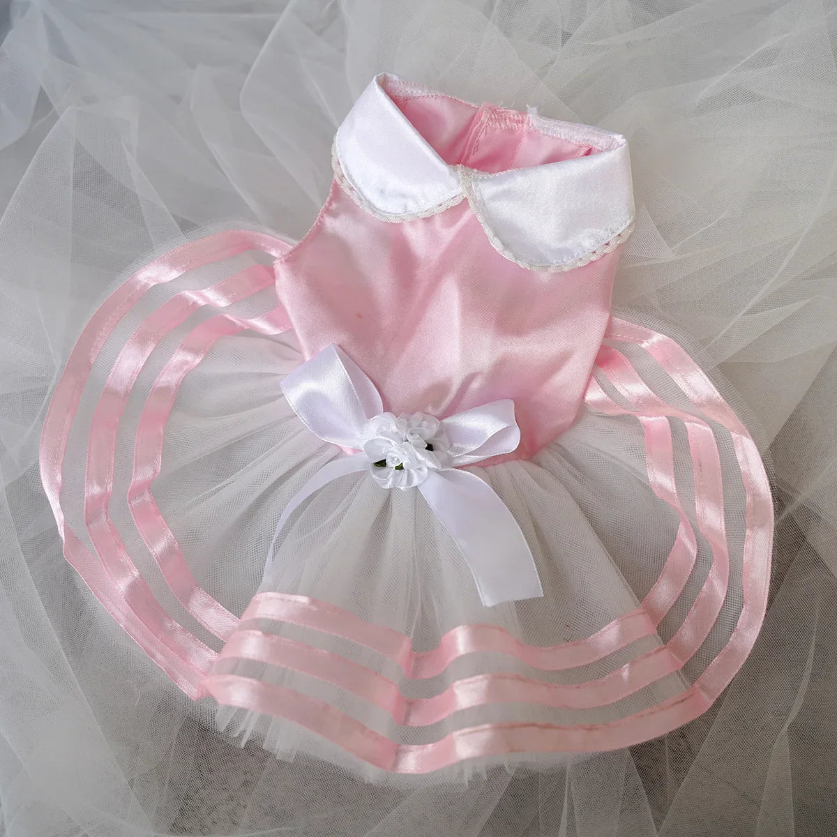 Summer Pet Clothes Dot Dog Dress For Dogs Skirt Summer Princess Dog Wedding Dresses York Clothes For Dogs Skirts Pet Cat Dress