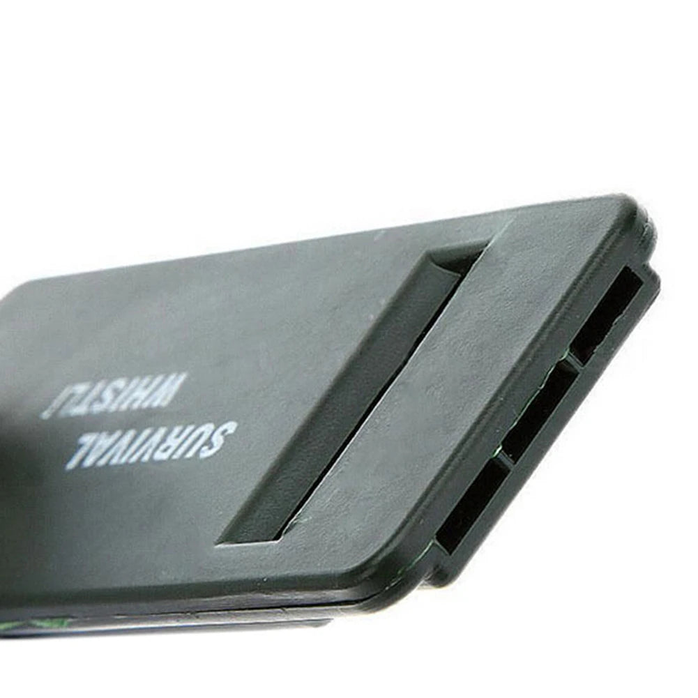 High Decibel Survival Whistle Portable Safety Emergency Whistle Rescue Signaling First Aid Tool for Hiking Camping Mountaineerin