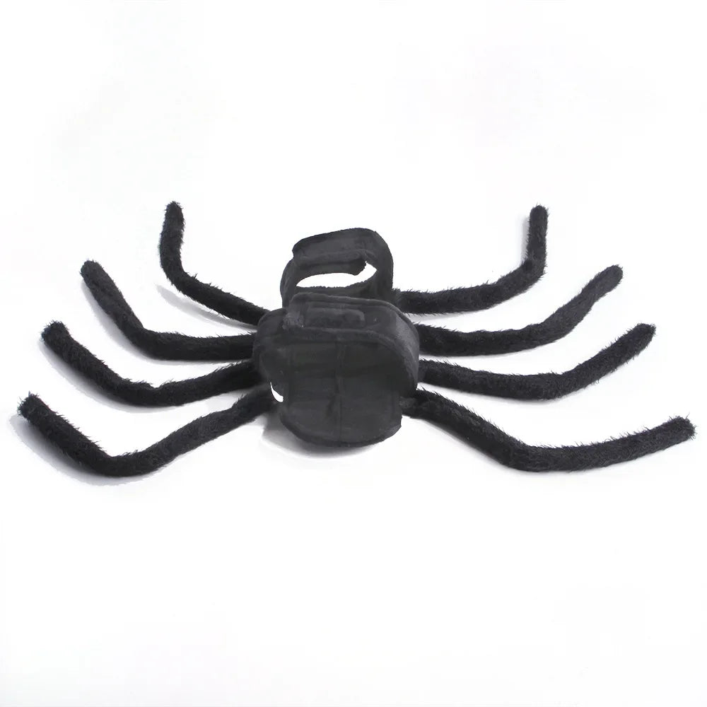 Pet Halloween Fun Spider Chest Back Cat Small and Medium Dog Festival Creative Transformation Costume Puppy Role Playing Costume
