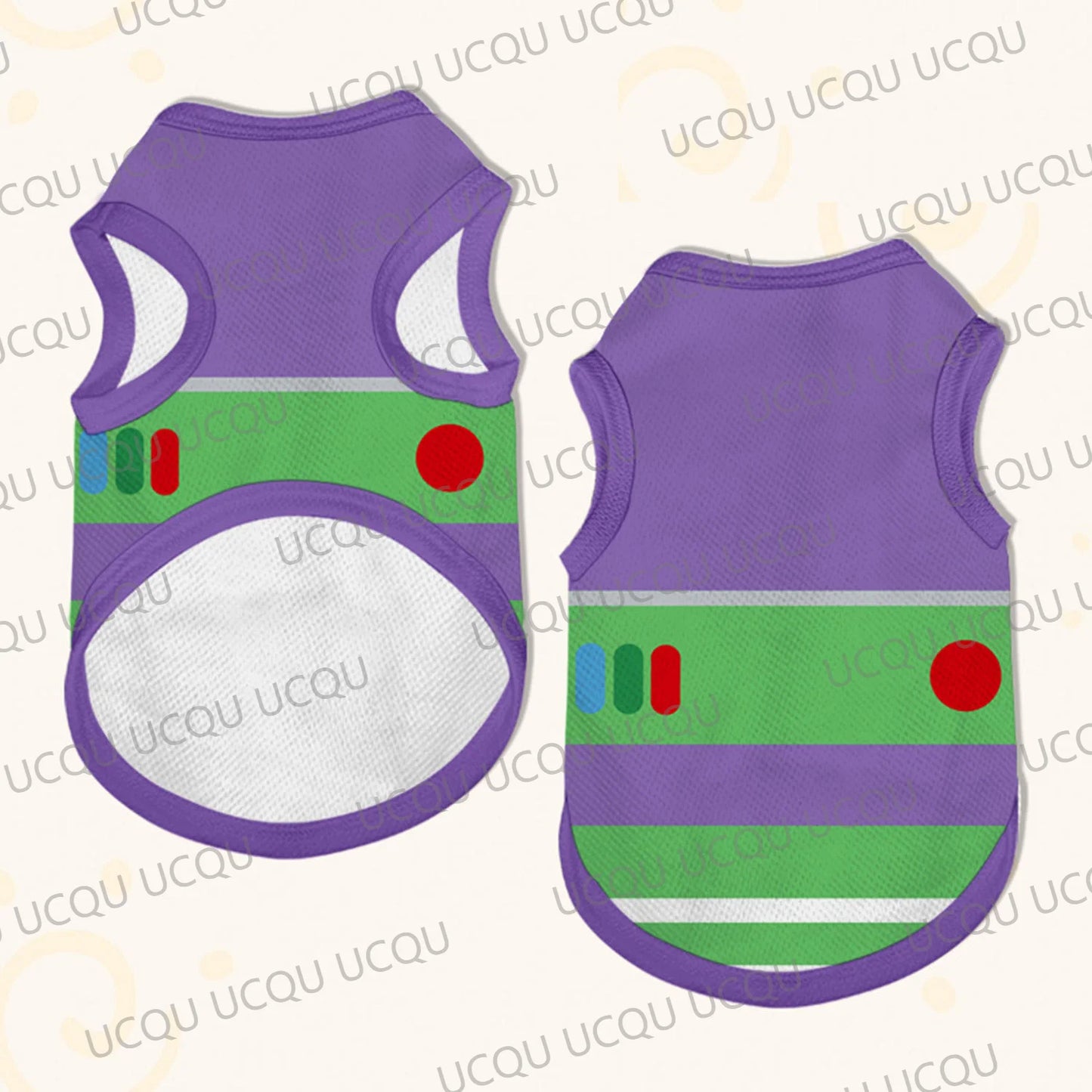 Western Cowboy Woody  Pet Vest Dog and Cat Clothes Space-Themed Outfit for Small to Large Pets Jersey