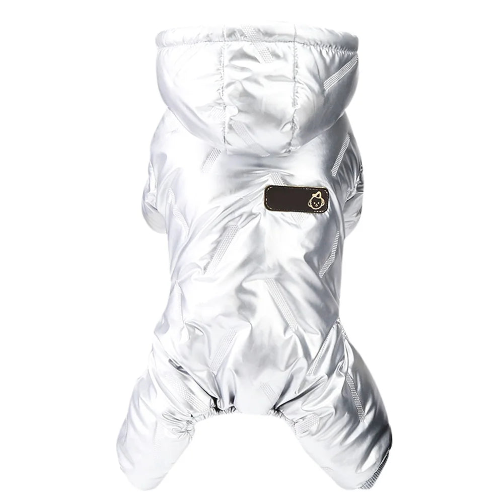 Winter Pet Dog Clothes Waterproof Warm Dog Jumpsuit for Small Dogs Chihuahua Puppy Down Coat Jacket French Bulldog Pet Outfits