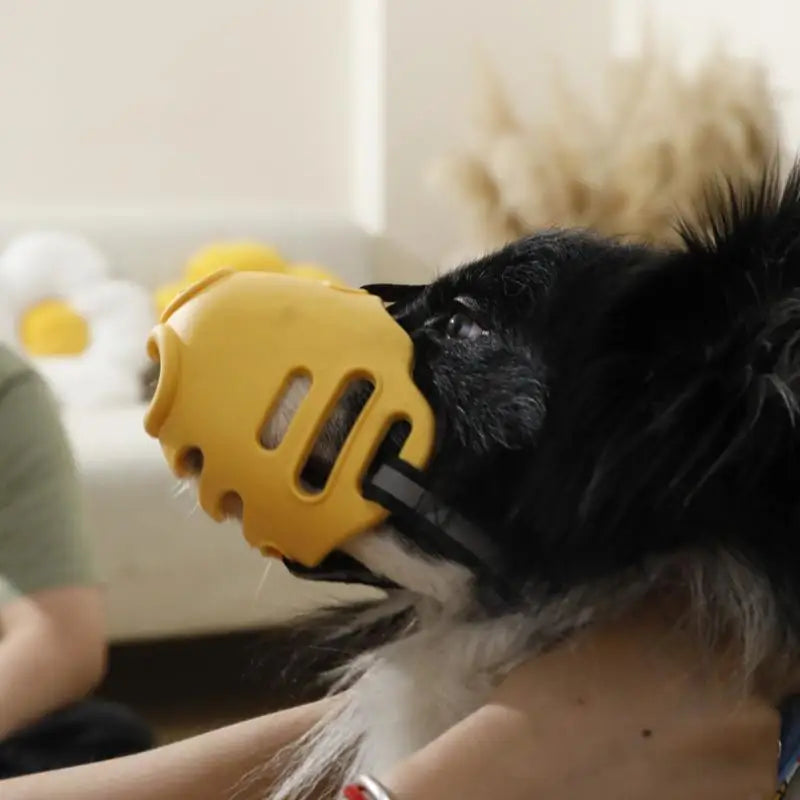 Pet Breathable Adjustable Muzzle Guard Against Biting And Barking Medium And Large Dog Mask Anti-barking Muzzle For Pet