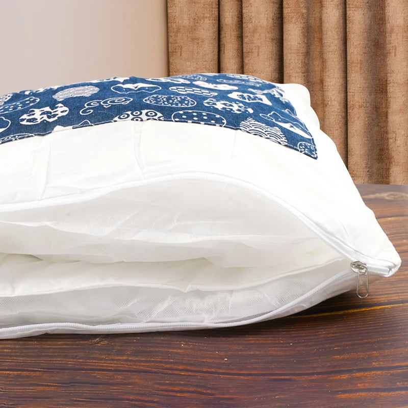 Cat Bed Warm Cat Sleeping Bag Deep Sleep Cave Winter Removable Pet House Bed for Cats Dogs Nest Cushion with Pillow