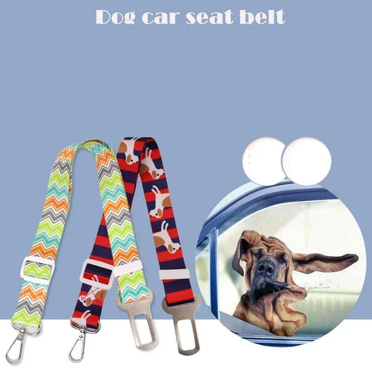 Pet Car Safety Belt Pet Supplies Dog Retractable Safety Belt Dog Car Safety Buckle Pet Supplies