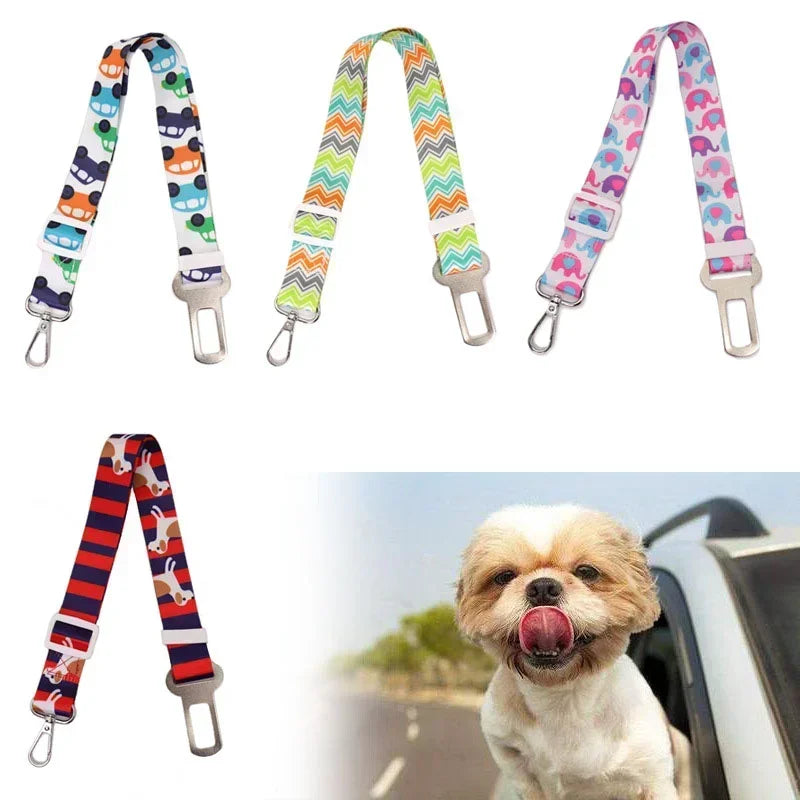 Pet Car Safety Belt Pet Supplies Dog Retractable Safety Belt Dog Car Safety Buckle Pet Supplies