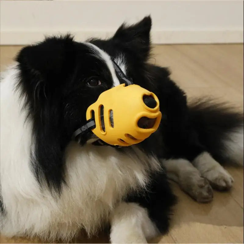 Pet Breathable Adjustable Muzzle Guard Against Biting And Barking Medium And Large Dog Mask Anti-barking Muzzle For Pet