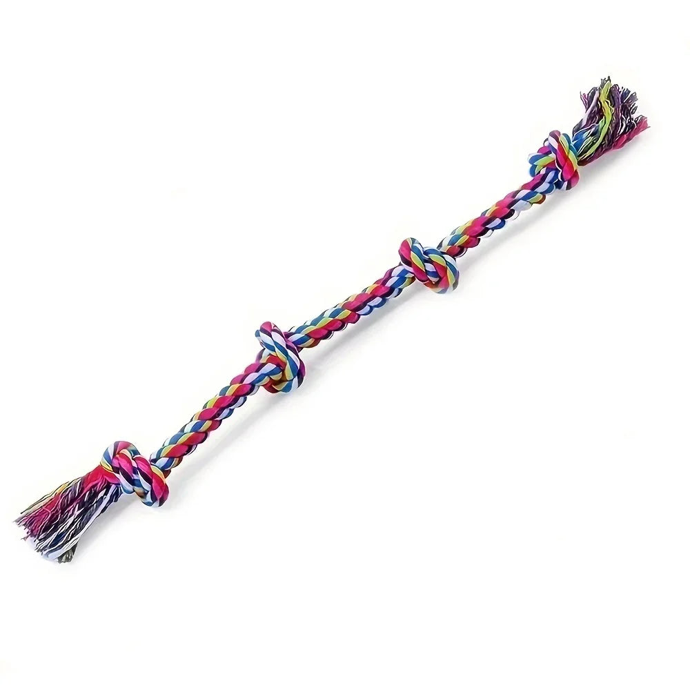 Knot Dog Toys Indestructible Durable Dog Chew Toys Tug of War Interactive Toys Suitable for Medium and Large Dogs Pet Supplies