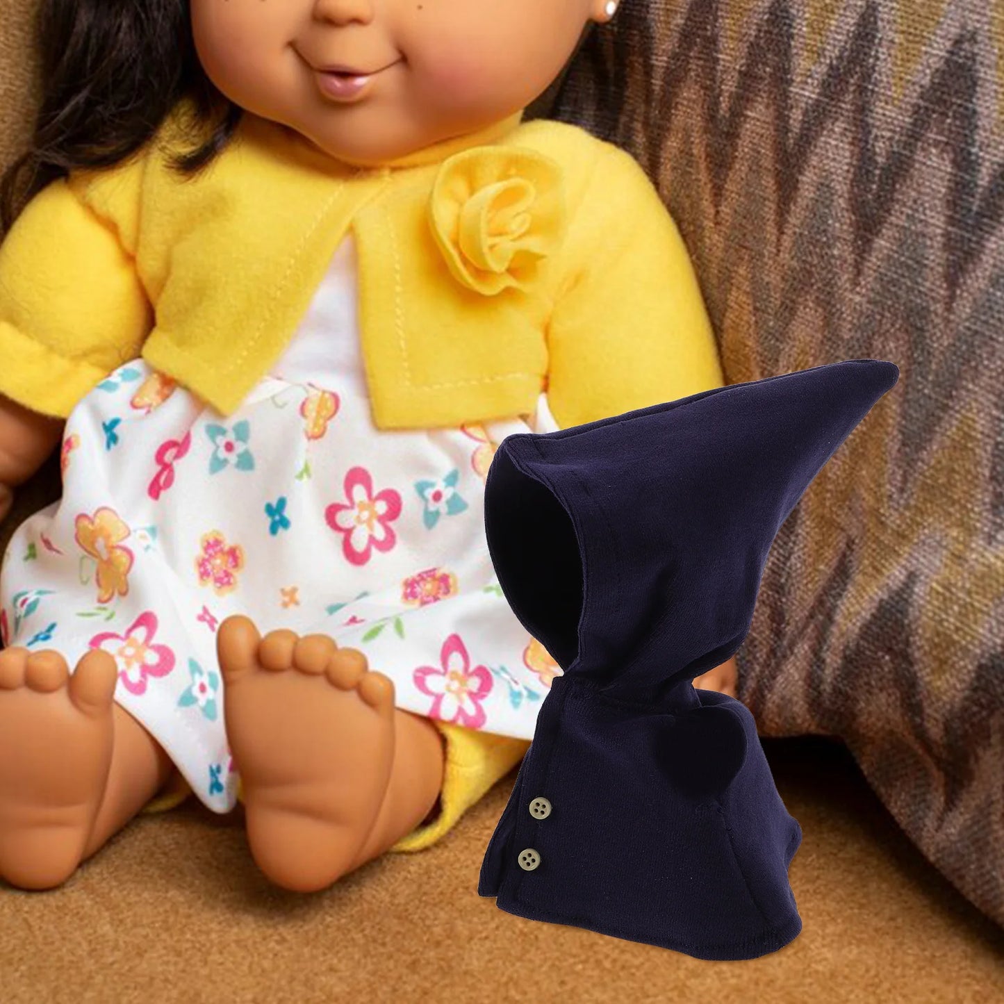 Doll Clothing Wizard Robe For Doll Christmas Elf Costume Halloween Cosplay Clothing Dress Up Accessories For 17cm Figure Decor