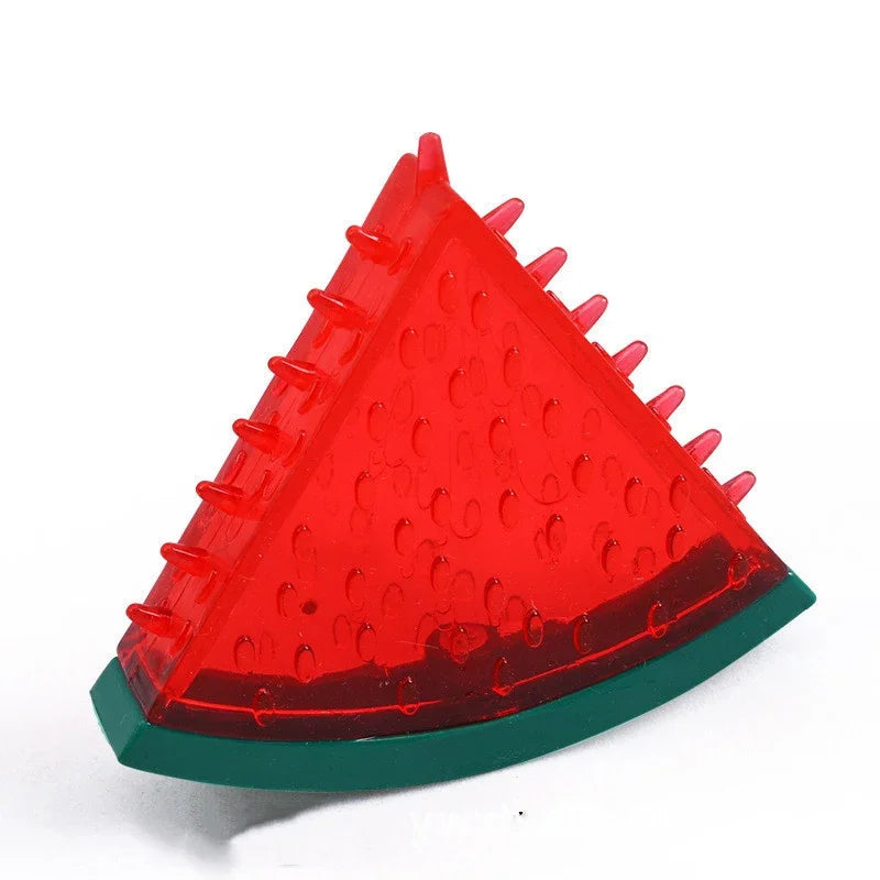 Pet Cooling Chew Toy Reusable Dog Cat Toy Teething Summer Cooling Watermelon Pineapple Lemon Durable Ice Frozen Fruit Shape Toys