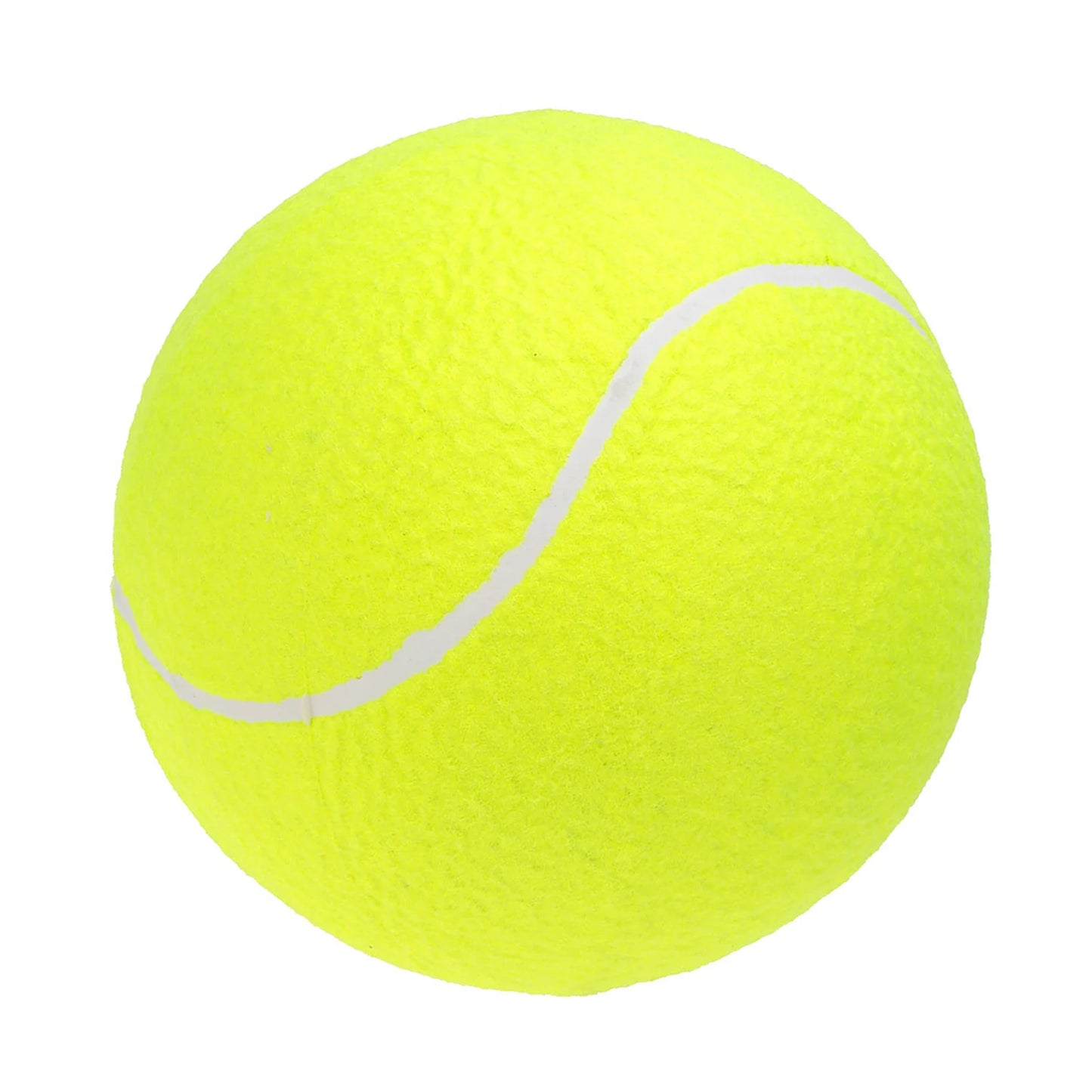Oversize Giant Tennis Balls Inflatable Tennis Ball with Pump Dog Toy Balls For Signature Children Adult Pets Dogs Cats Fun