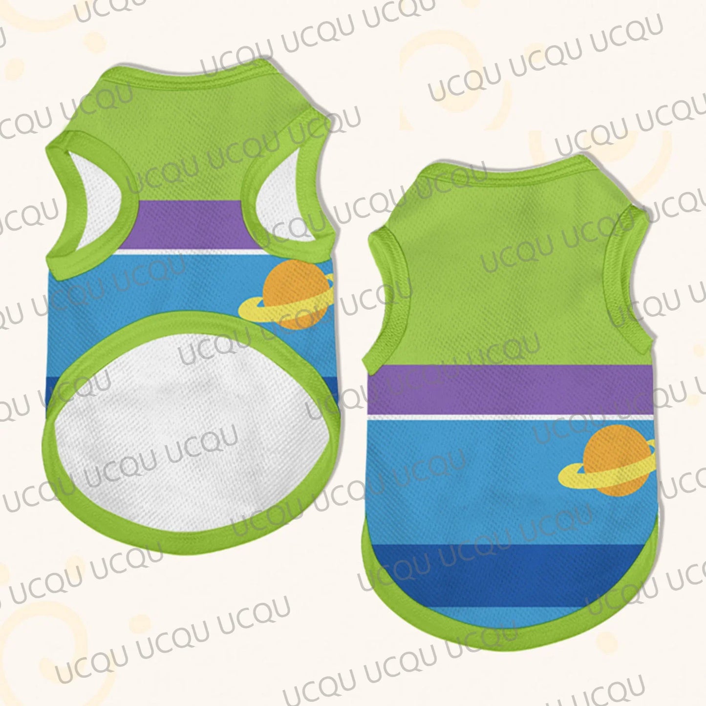 Western Cowboy Woody  Pet Vest Dog and Cat Clothes Space-Themed Outfit for Small to Large Pets Jersey